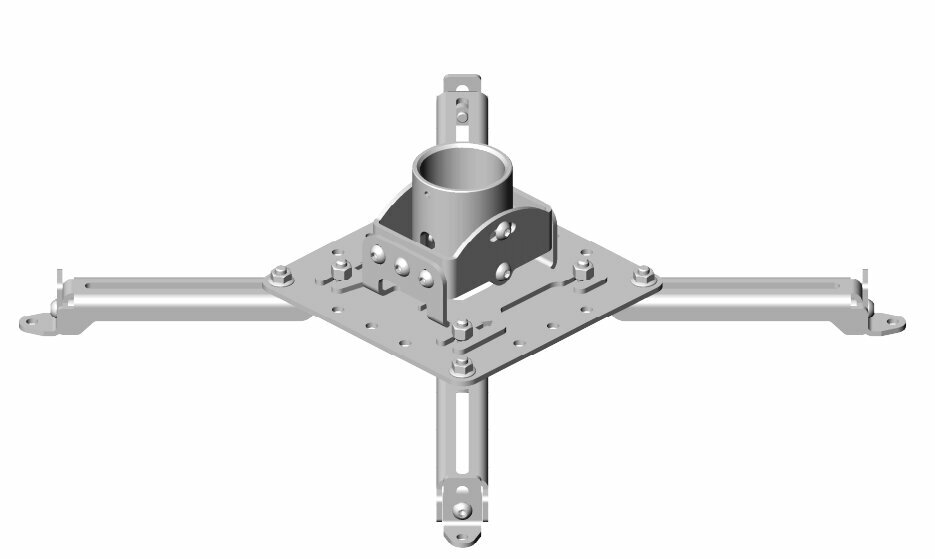 Кронштейны для потолочных проекторов Wize Pro PR2-UNV-W