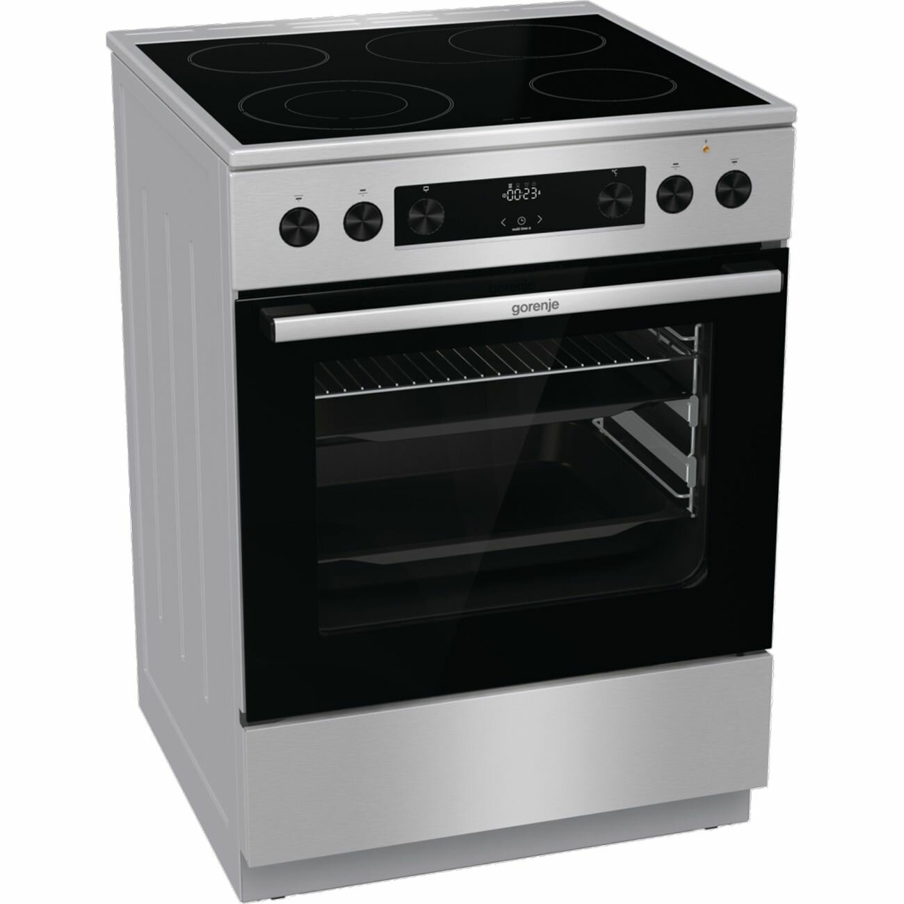 Электрическая плита (60 см) Gorenje GECS6C70XPA - фотография № 4