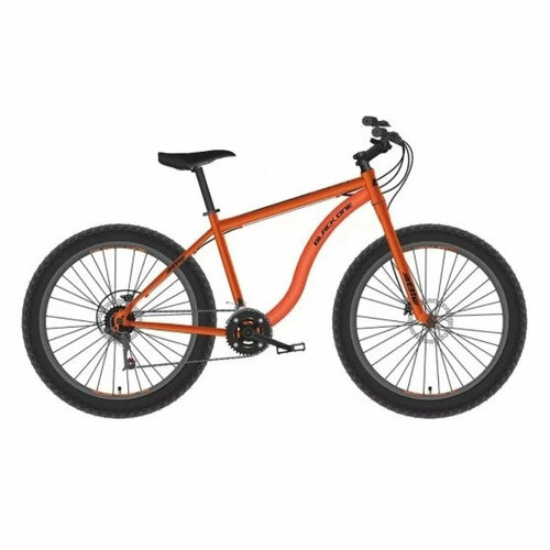 Велосипед Black One Monster 26 D колеса 26 дюймов 21скорость хардтейл горный оранжевый-чёрный 3351400₽