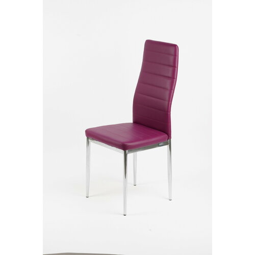 Стул Премиум/для кухни/столовой/ спальни/прихожей/кафе/фастфуд/эко кожа/металлический каркас/бордовый/1 шт.