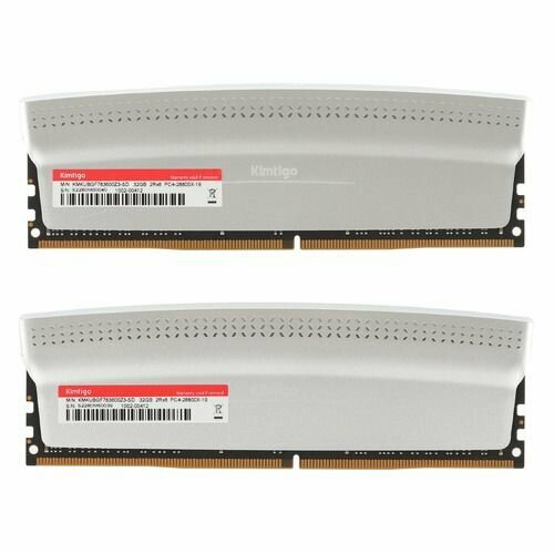 Оперативная память KIMTIGO KMKUBGF783600Z3-SD DDR4 - 2x 32ГБ 3600МГц DIMM Ret 2203300₽