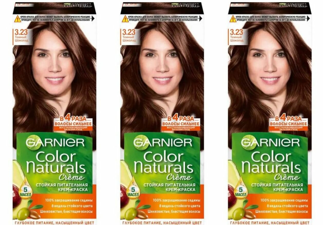 Отзыв о Стойкая крем краска для волос Garnier Color Naturals 5.15 "Шоколад" Garn