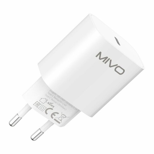 Сетевое зарядное устройство Mivo MP-229T/Type-C 12W белый