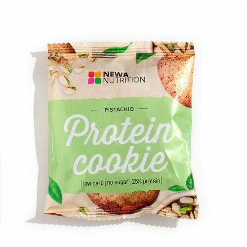 фото Печенье протеиновое вкус фисташка, 40 г newa nutrition