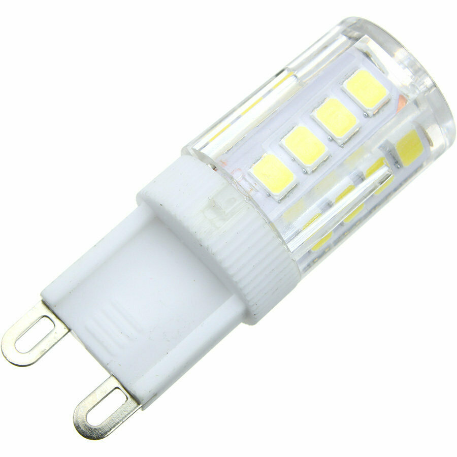 Лампа светодиодная LED-JCD 3Вт 230В G9 6500К 290Лм in-home