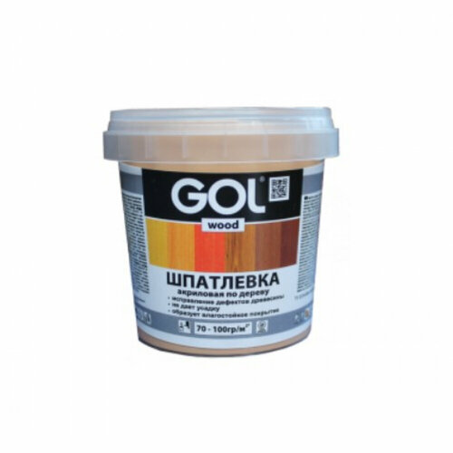 Акриловая шпатлевка по дереву Palizh мастер GOL