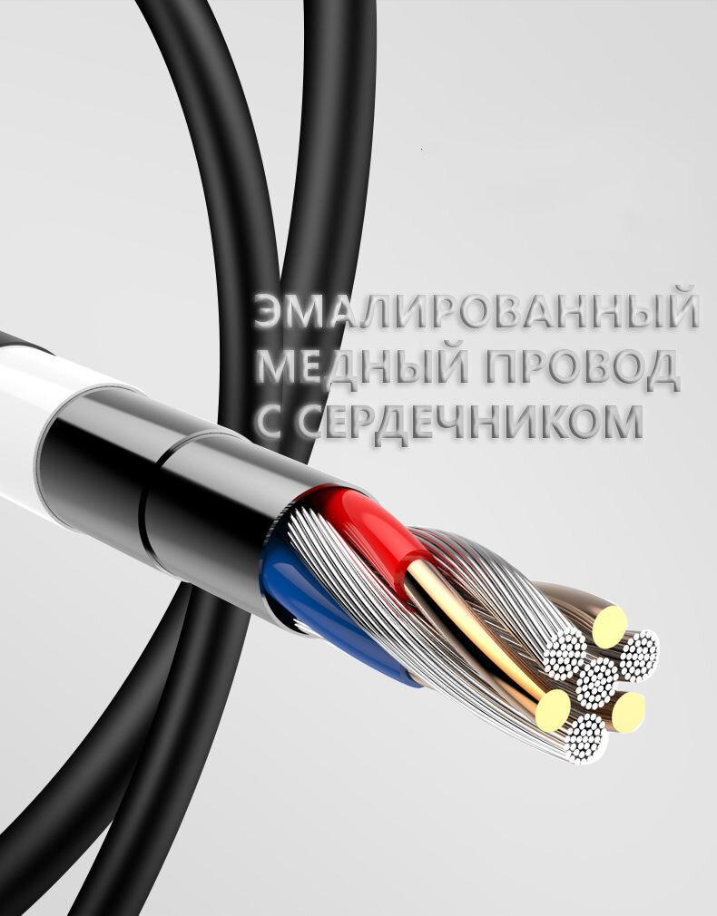 Компактный микрофон с шумоподавлением и встроенной звуковой картой для онлайн конференций и игр MyPads F21 из прочного пластика для компьютера — фото 1