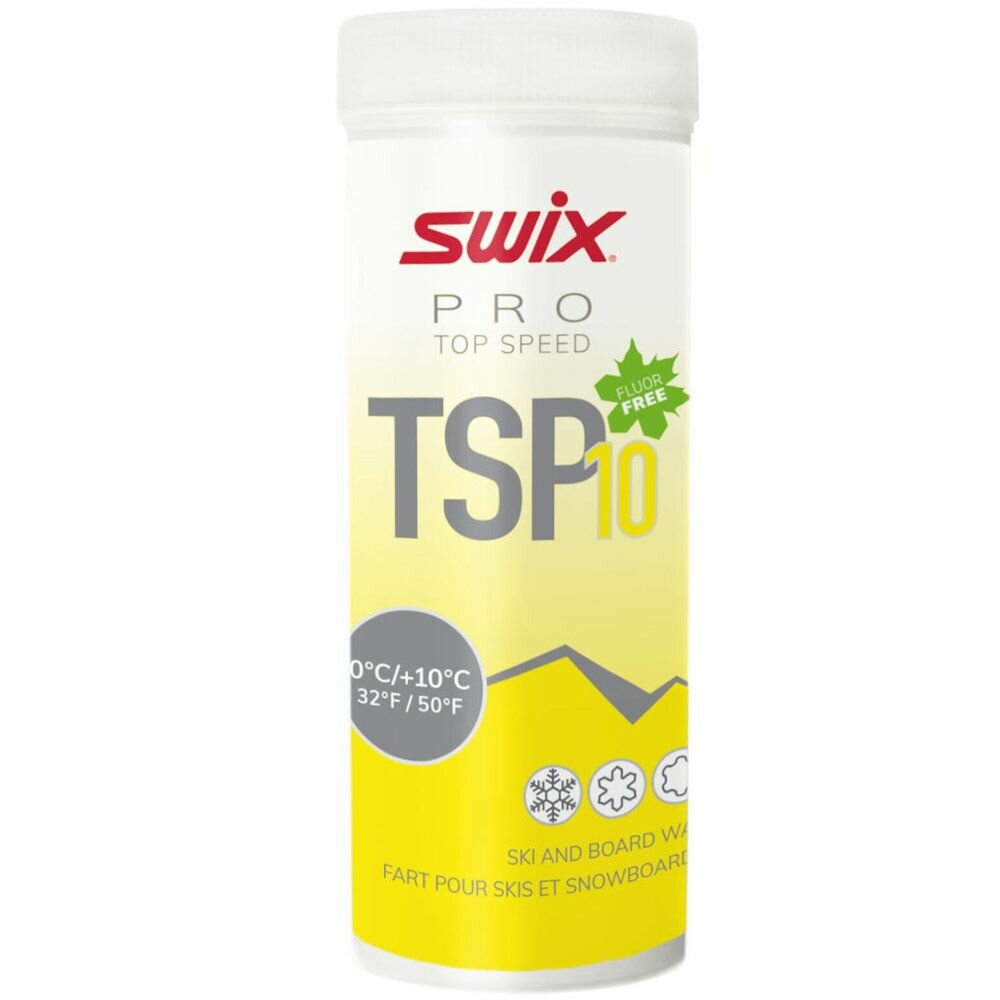 Порошок Swix TSP10 Yellow 0.+10 40г