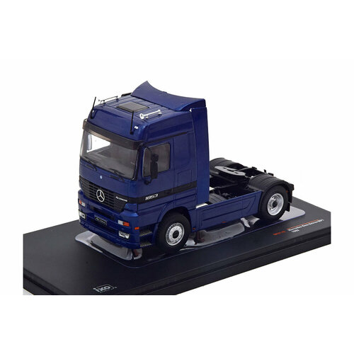 Mercedes-Benz actros MP1 1853 1995 metallic dark blue / мерседес актрос седельный тягач модель автомобиля ixo mercedes benz l 325 charcoal transport raab karcher 1954 dark grey red темно серый красный tru029 1 43