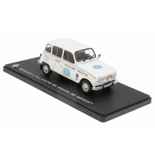 Renault 4 la faune du soleil de minuit 1966 white