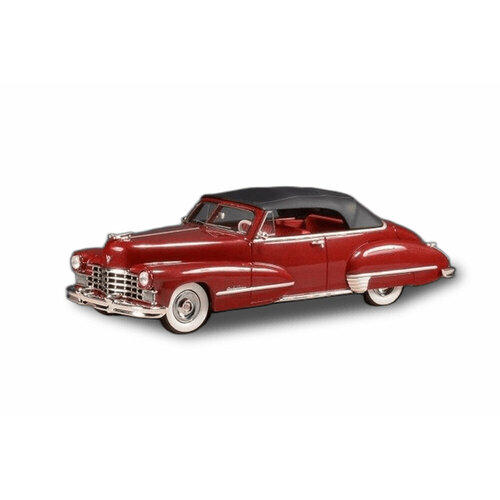 Cadillac series 62 convertible (закрытый) 1947 maroon metallic