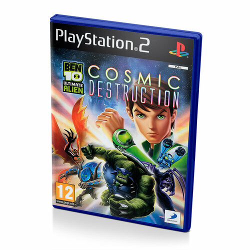 Ben 10 Ultimate Alien Cosmic Destruction (PS2) английский язык фигурка ben 10 бен на самокате ben 10 rustbuggy ben 76127