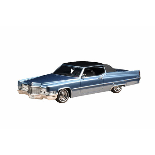 Cadillac coupe deville 1969 astral blue metallic / кадиллак купе девиль 1969 астрал синий металлик