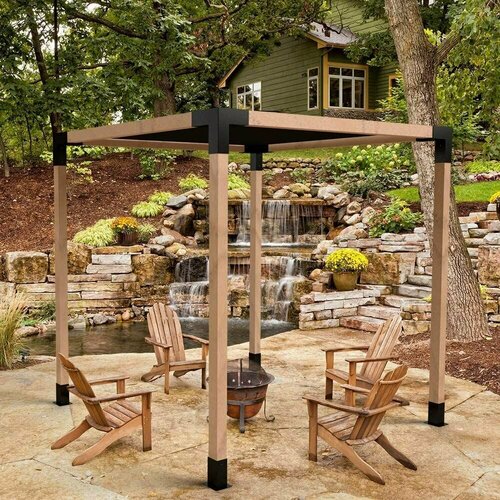 Комплект крепежных кронштейнов для беседок и пергол ARSENAL PERGOLA модель AR752200957-06