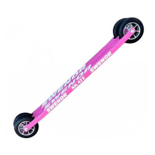 Лыжероллеры SWENOR Коньковые Skate 580 мм. (№ 2/средние) (розовый) лыжероллеры swenor skate elite 3 61 5 см