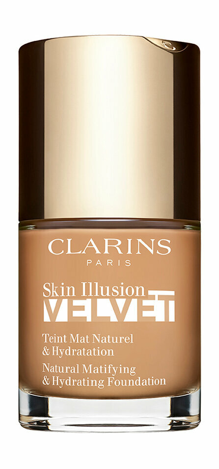 CLARINS Skin Illusion Velvet Тональный крем с матовым покрытием увлажняющий, 30 мл, 111N auburn