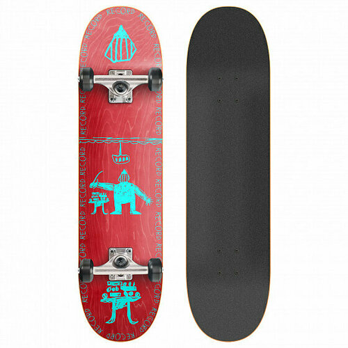 Комплект скейтборд Record Fedor 2022 RED