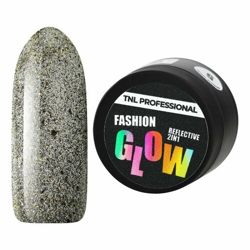 Гель для дизайна TNL Fashion glow №04, Искрящийся песок