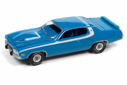 Plymouth road runner 1973 basin street blur (синий)