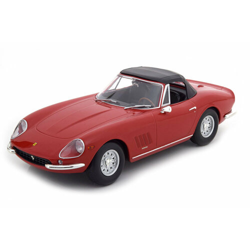 Ferrari 275 GTB/4 nart spyder with alloy rims 1967 red limited edition 500 pcs модель автомобиля porsche 959 rallye limited edition scale 1 18 blue white red