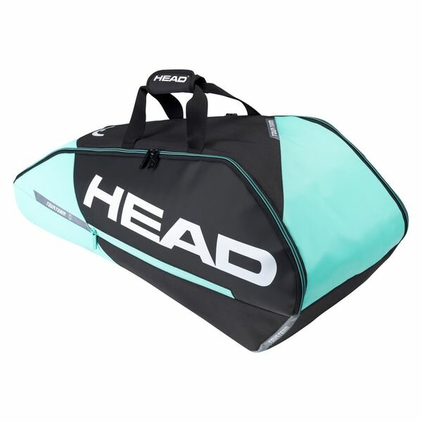 Сумка Head Tour Team 6R mint, чехол для теннисных ракеток, рюкзак для большого тенниса, мятный