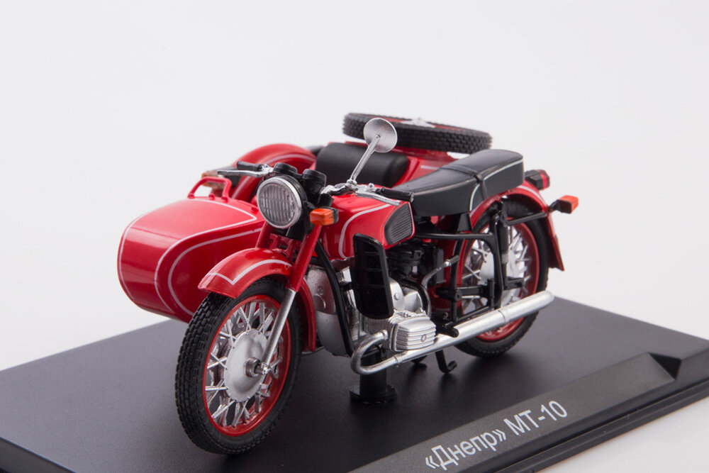 Модель коллекционная MODIMIO Днепр МТ-10 киевский универсал (наши мотоциклы #21) — фото 1