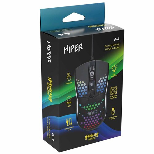 Игровая мышь HIPER A-4 599₽