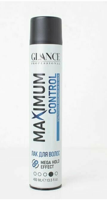 Glance Professional Лак для волос Maximum Control, 400мл