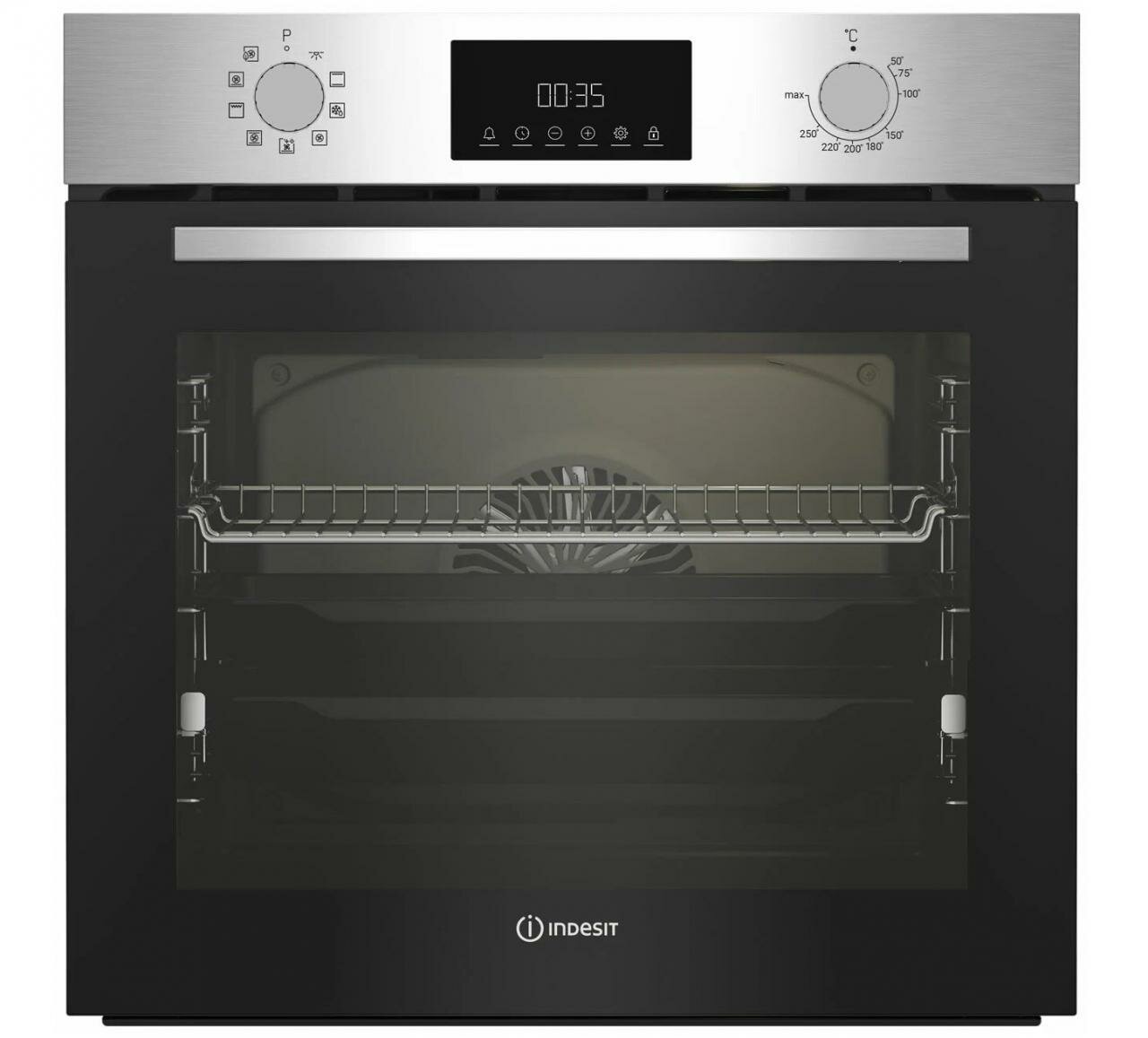 Духовой шкаф Indesit IFE 3841 JC IX, нержавеющая сталь . - фотография № 1