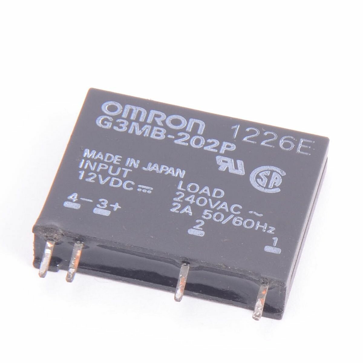 Реле OMRON G3MB-202P 12VDC (020455)