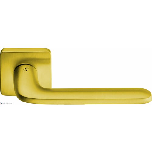 Дверная ручка на квадратном основании COLOMBO Roboquattro S ID51RSB-OM матовое золото PVD