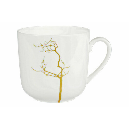Кружка Dibbern Золотой лес 320 мл, фарфор костяной