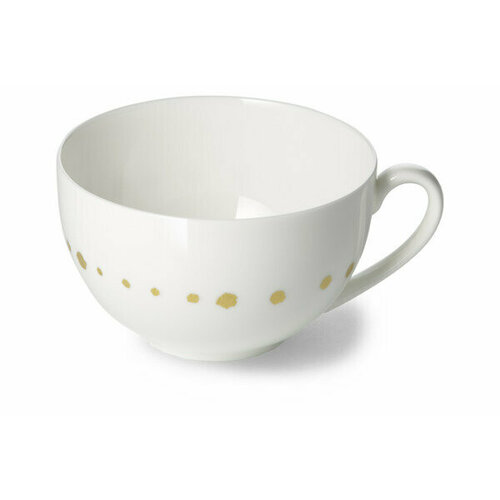 Чашка чайно-кофейная Dibbern Золотой жемчуг 250 мл, фарфор костяной