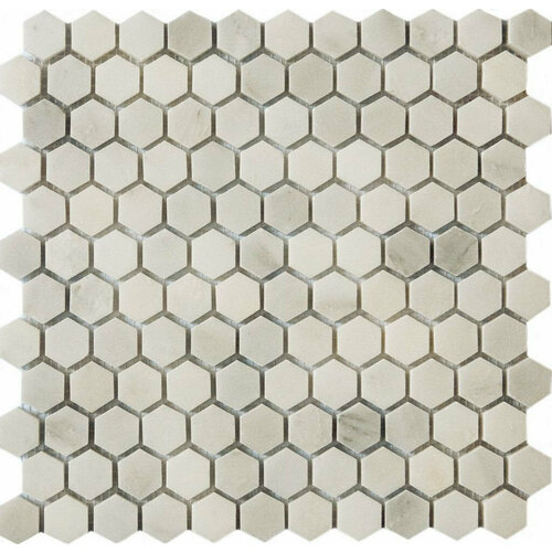 Плитка Q-Stones мозаика 31x31 Qs-Hex001-25P/10