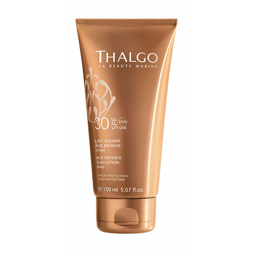 THALGO Sun Care Солнцезащитное молочко для тела антивозрастное SPF30, 150 мл