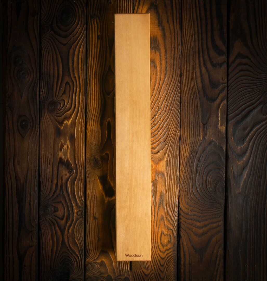 Светильник WoodSon со светодиодной лентой (липа, угловой, 24V) - фотография № 3