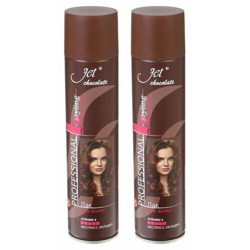 Сибиар Лак для волос Jet chocolate Strong maxi, 300 мл ,2 шт.