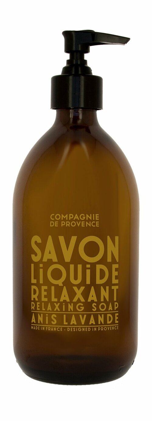 COMPAGNIE DE PROVENCE Anis Lavande/Anise Lavender Liquid Marseille Soap Мыло жидкое расслабляющее для тела и рук, 300 мл