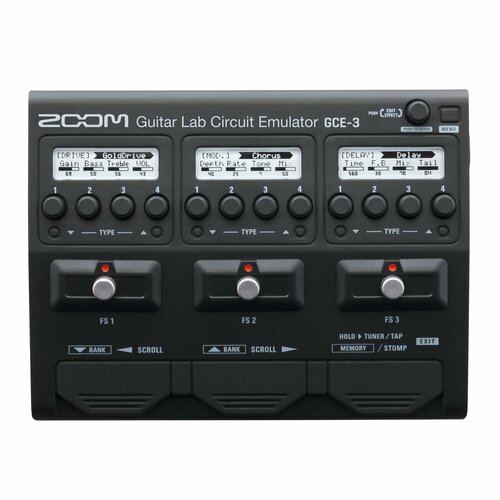 Гитарный аудиоинтерфейс Zoom GCE-3 процессор эффектов zoom gce 3 эмулятор цепи guitar lab