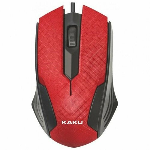 Мышка проводная 1500dpi 15м c 3 кнопками KAKU KSC-357 - красный 55000₽