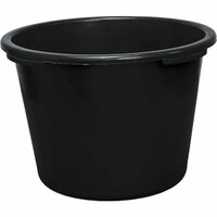 Емкость Тара. ру 45 л, строительная, круглая, без крышки, цв. чёрный 26224 подходит для: проведения строительных  ...