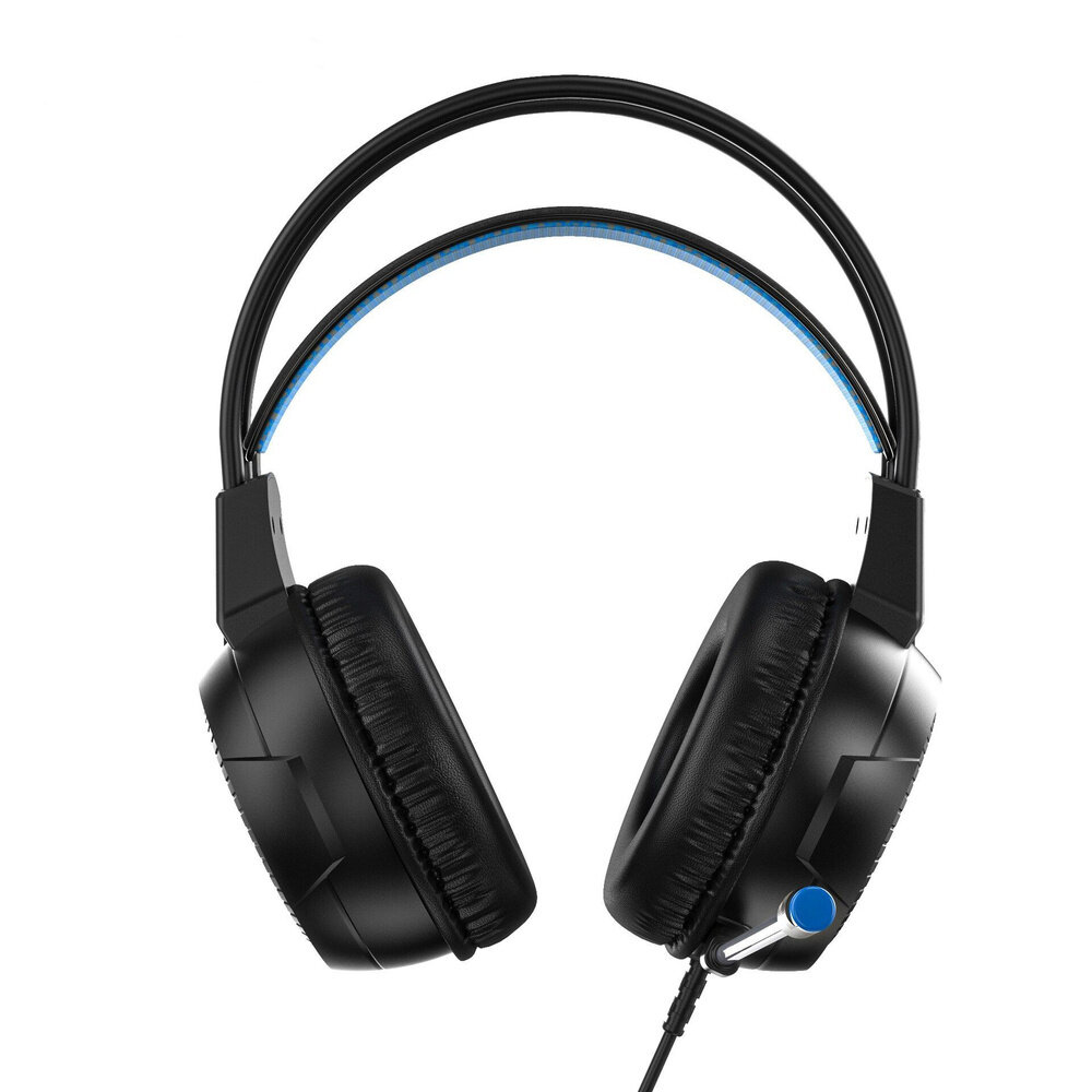 Компьютерная гарнитура проводная iMICE HD-490, объемный звук 7.1, кабель 3 в 1 USB, черный — фото 3
