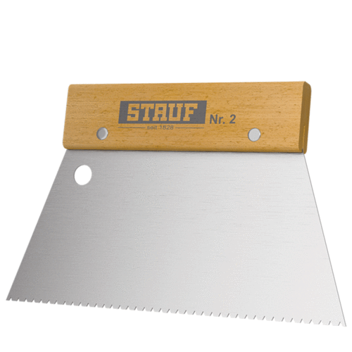 Шпатель Stauf №4 (1шт) (Штауф №4 (1шт)) для клея металл
