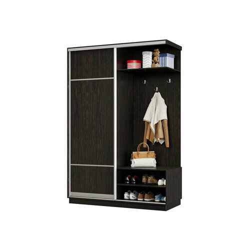 Прихожая Хочу домой Маршал Лайт Венге Правая 2200 мм 600 мм