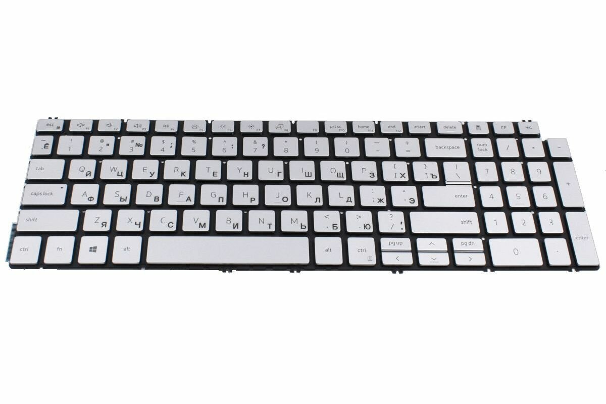 Клавиатура для Dell P83F001 ноутбука с подсветкой