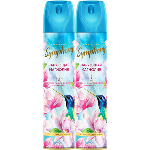 Освежитель воздуха, Symphony Expert, Premium, чарующая магнолия, 300 мл, 2 шт