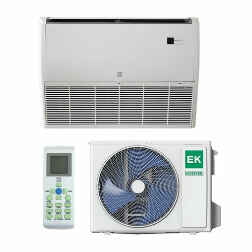 Инверторный напольно-потолочный кондиционер (сплит-система) Euroklimat EKUX-100HNN / EKOX-100HNN