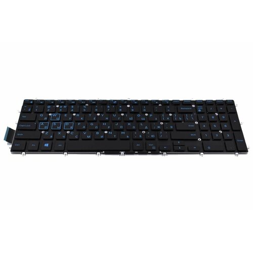 Клавиатура для Dell G3 17 3779 ноутбука с синей подсветкой