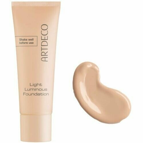 artdeco тональная основа light luminous foundation тон 08 25 мл 2 шт Тональная основа, Artdeco, Light Luminous Foundation, тон 20, 25 мл