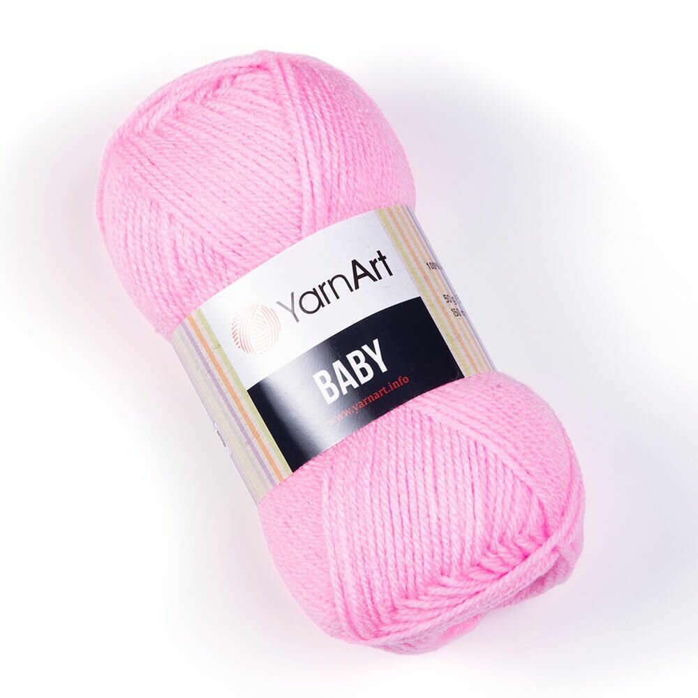 Пряжа BABY (YarnArt), розовый - 217, 100% акрил, 5 мотков, 50 г, 150 м.